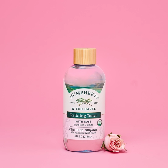 Refining Toner: Pure, USDA Certified Organic Witch Hazel Toner with Organic Rose Fragrance - View 6